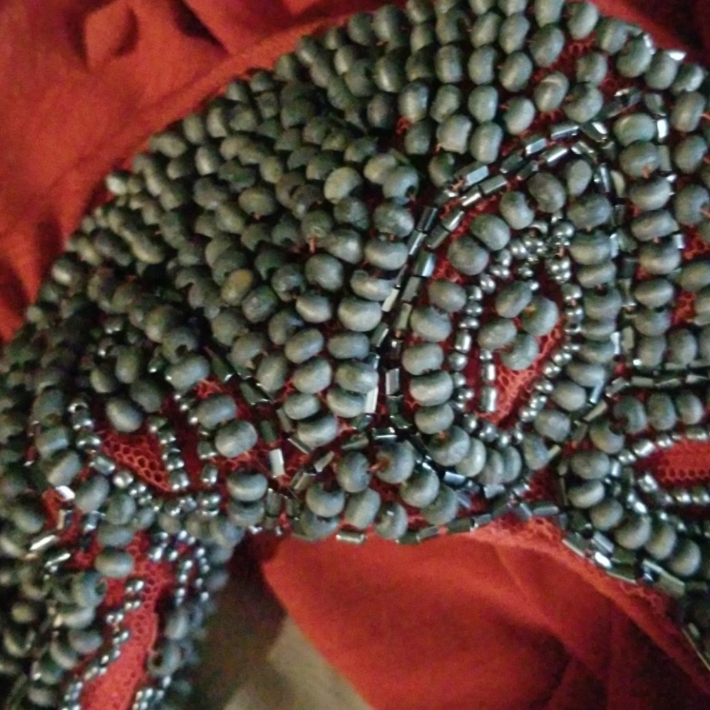😎Hand beaded top - Picture 4 of 5